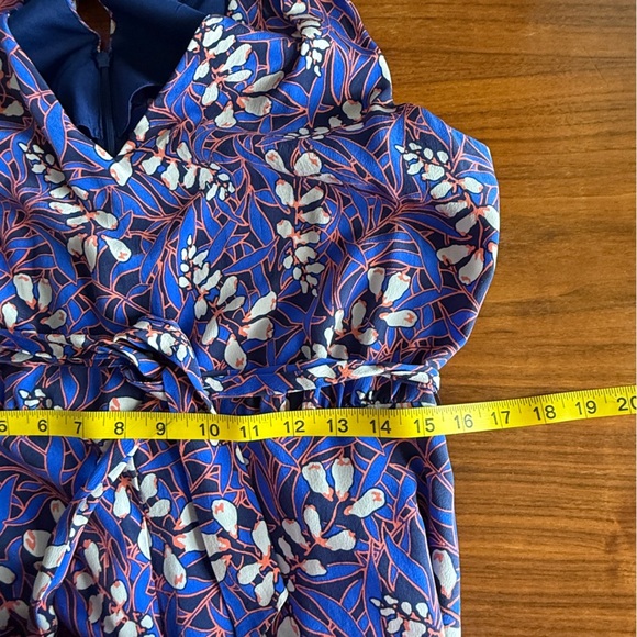 KAREN MILLEN Silk Wide-Leg Jumpsuit size 8 - Picture 11 of 13